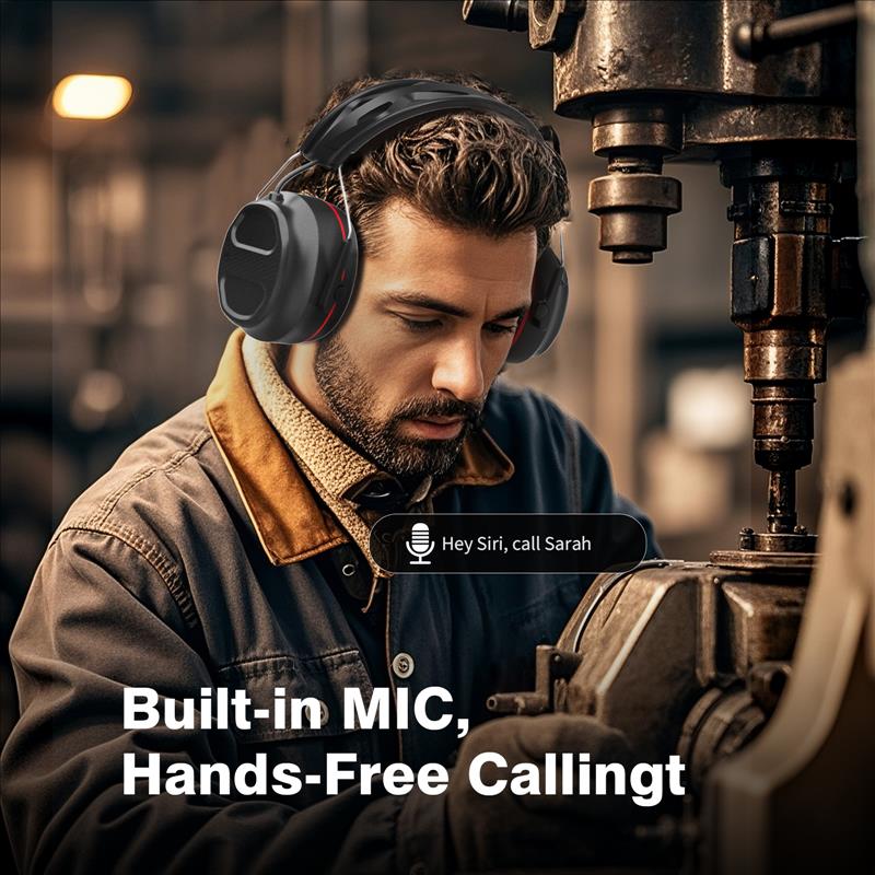 Wireless Hearing Protection Earmuffs