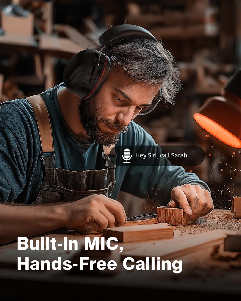 Wireless Hearing Protection Earmuffs