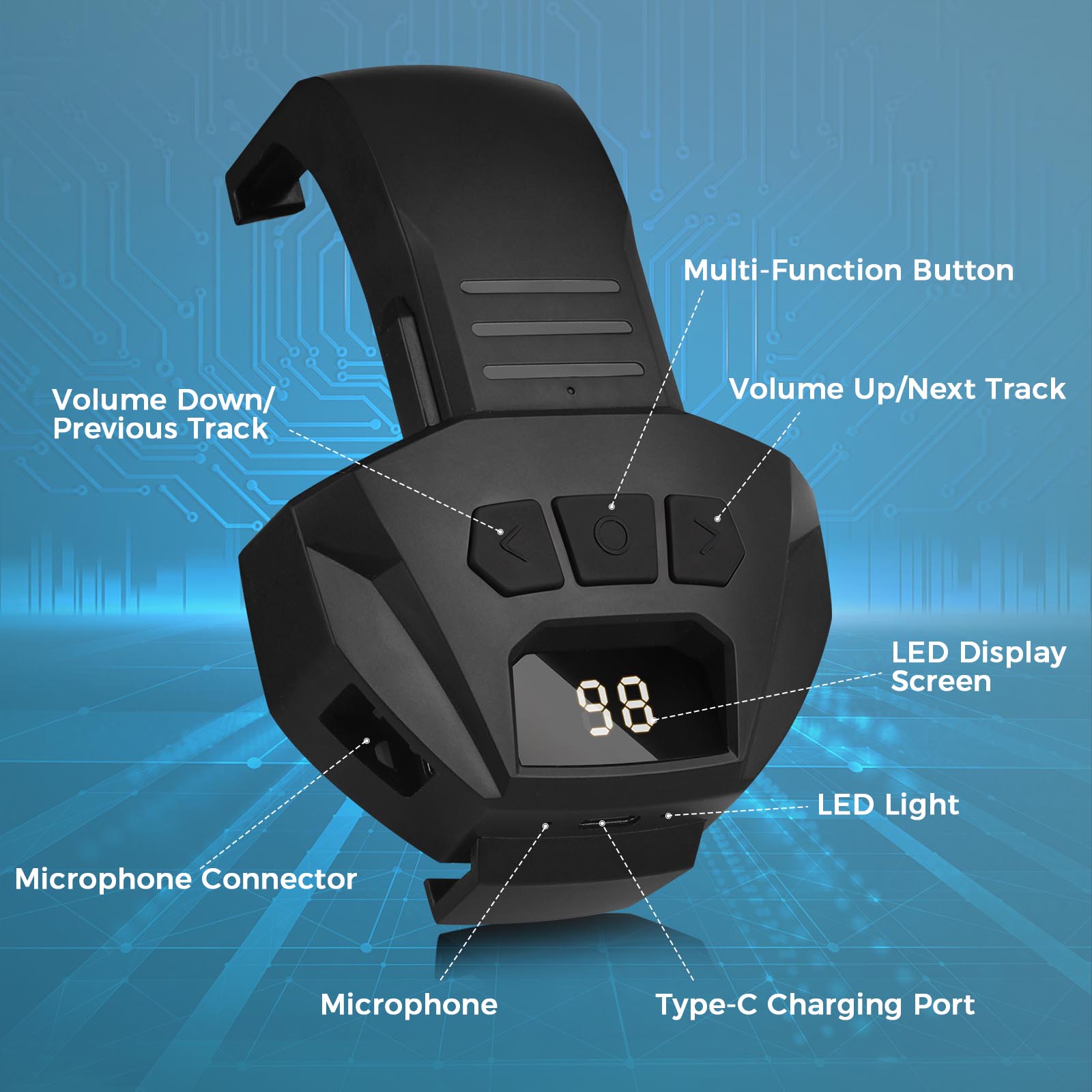 Walker's Razor Electric Earmuffs Bluetooth Adapter