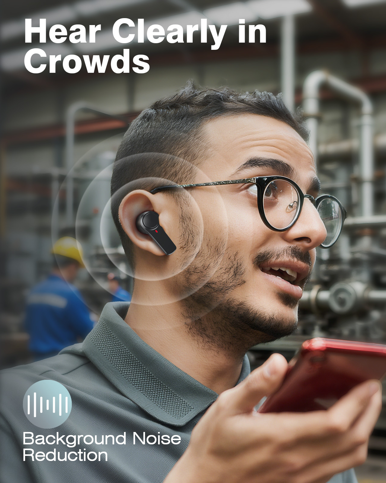 Wireless Hearing Protection Earbuds